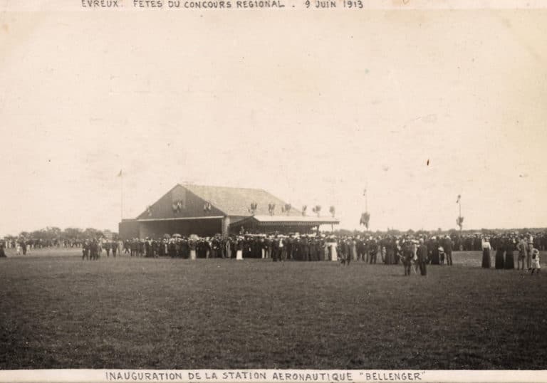 Inauguration du terrain d'aviation d'Évreux, 9 juin 1913